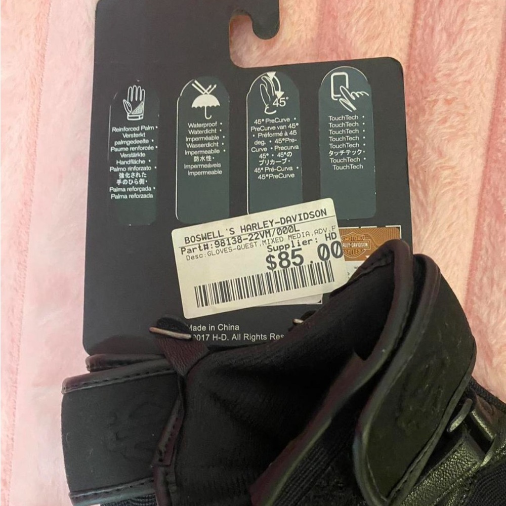 Harley-Davidson Black Gloves